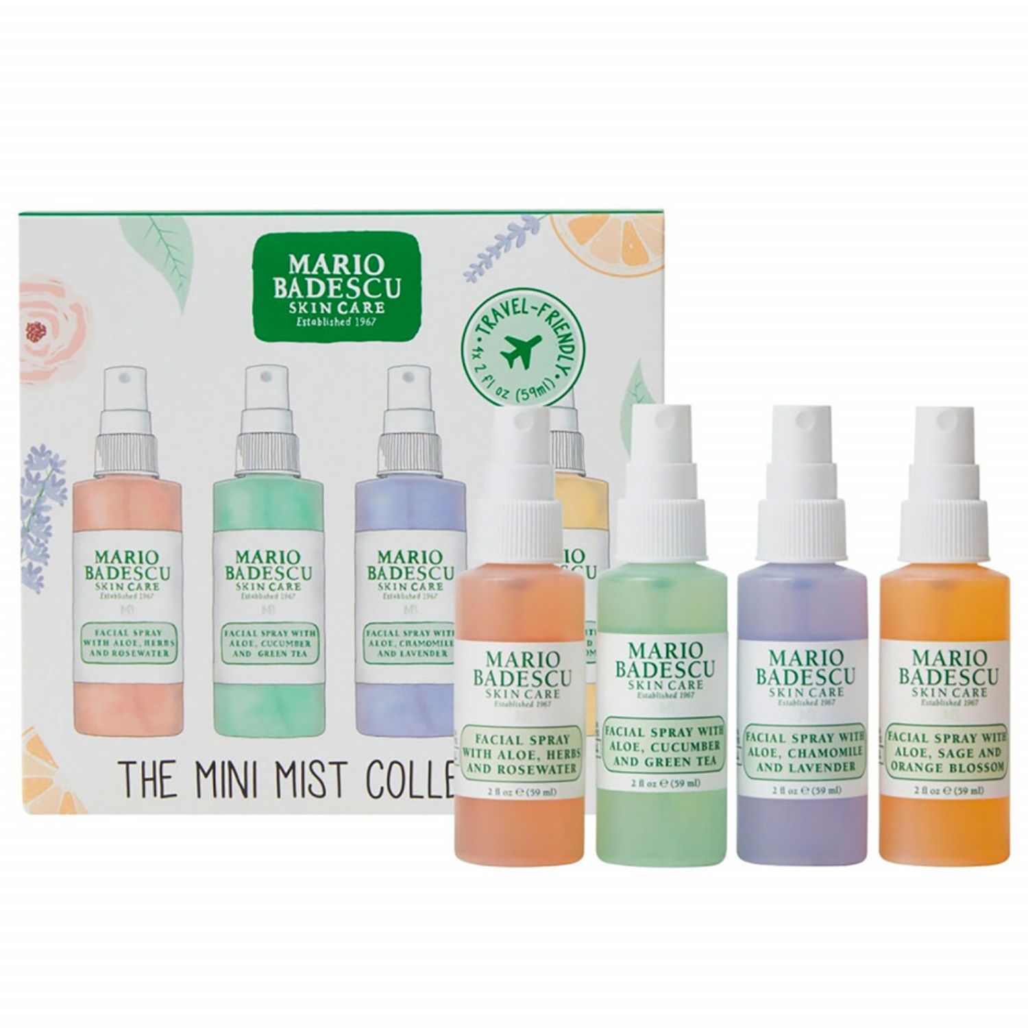 Set Mario Badescu The Mist Collection 4 x 59 ml fotografia produsului
