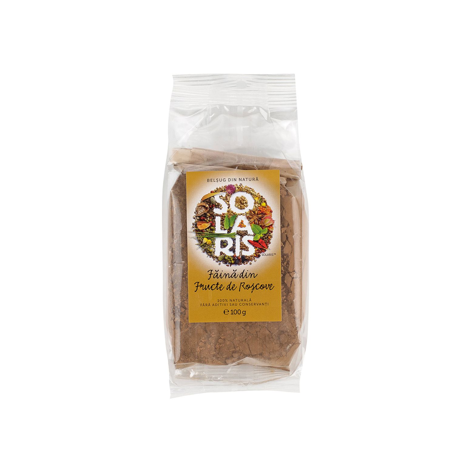 Faina din fructe de roscove, 100g, SOLARIS fotografia produsului