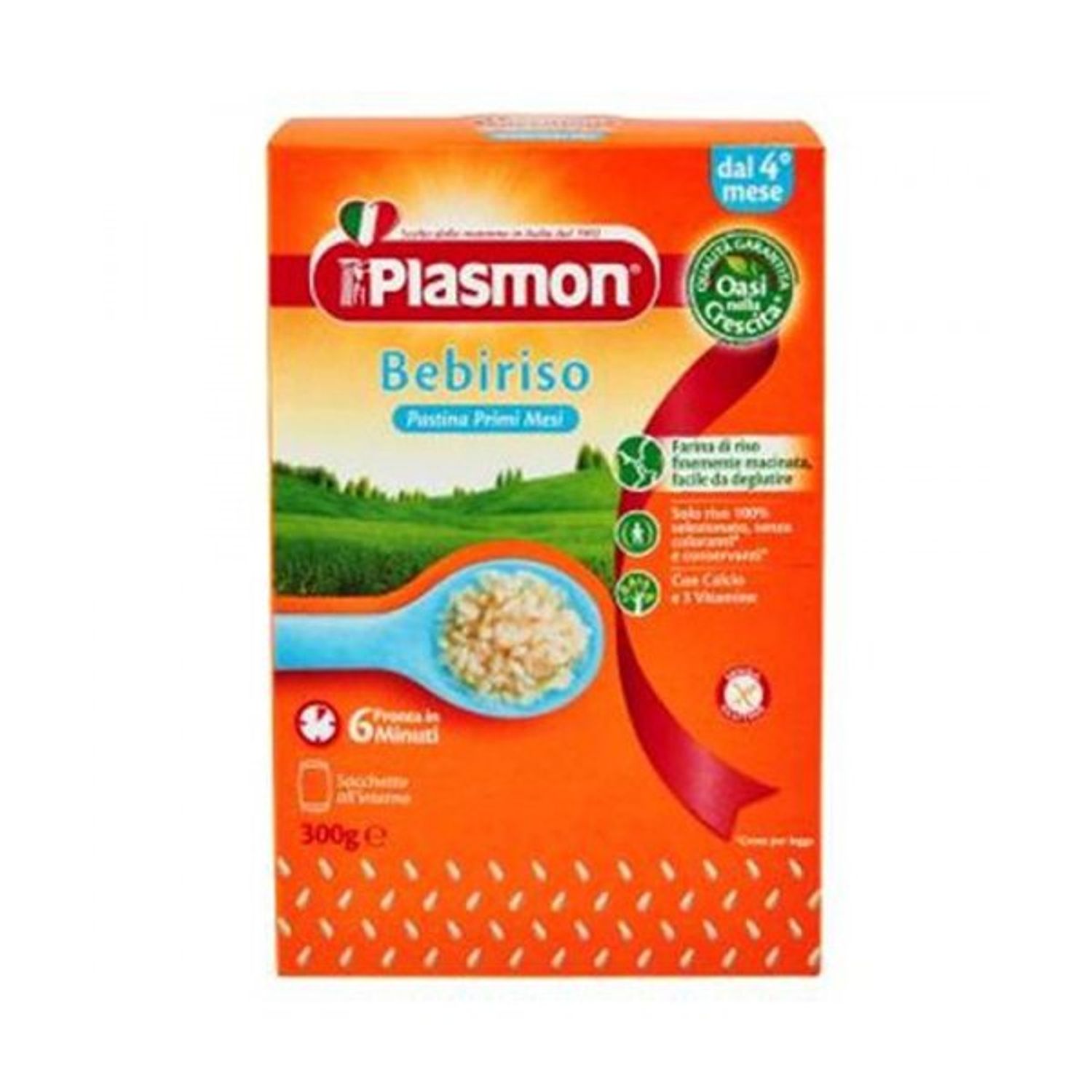PASTE FARA GLUTEN BEBIRISO, 300g, Plasmon fotografia produsului