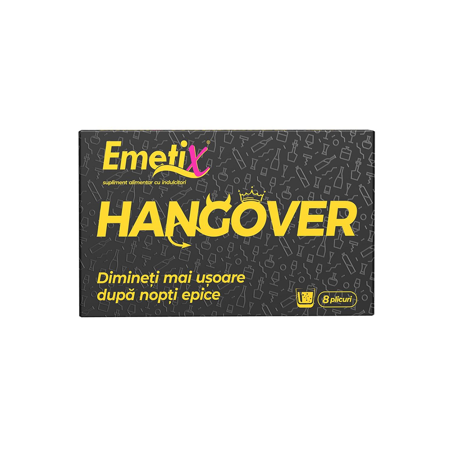 Emetix Hangover, 8 plicuri, Fiterman fotografia produsului