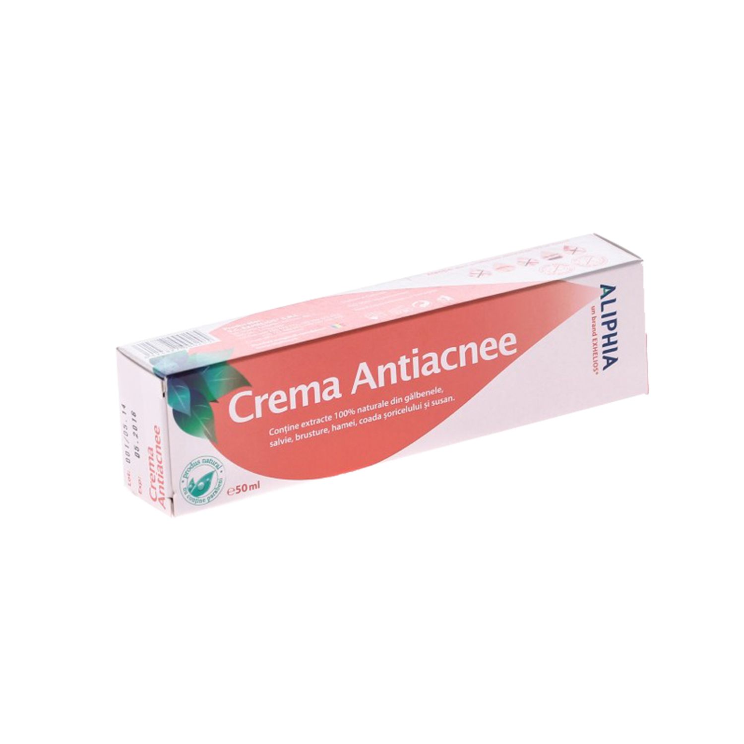 Crema antiacnee, 50ml, ALIPHIA fotografia produsului