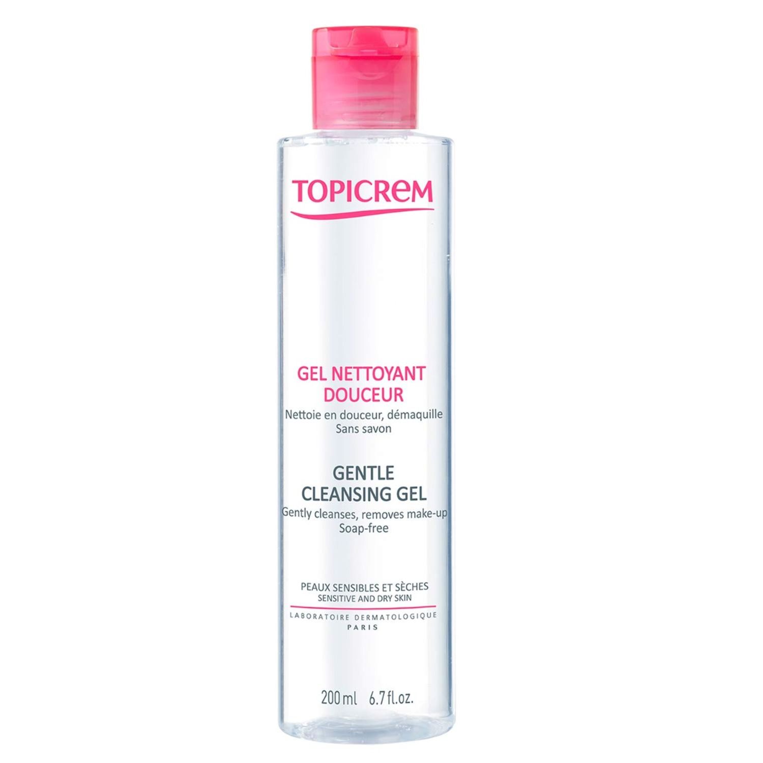 Gel de curatare bland, 200ml, Topicrem fotografia produsului