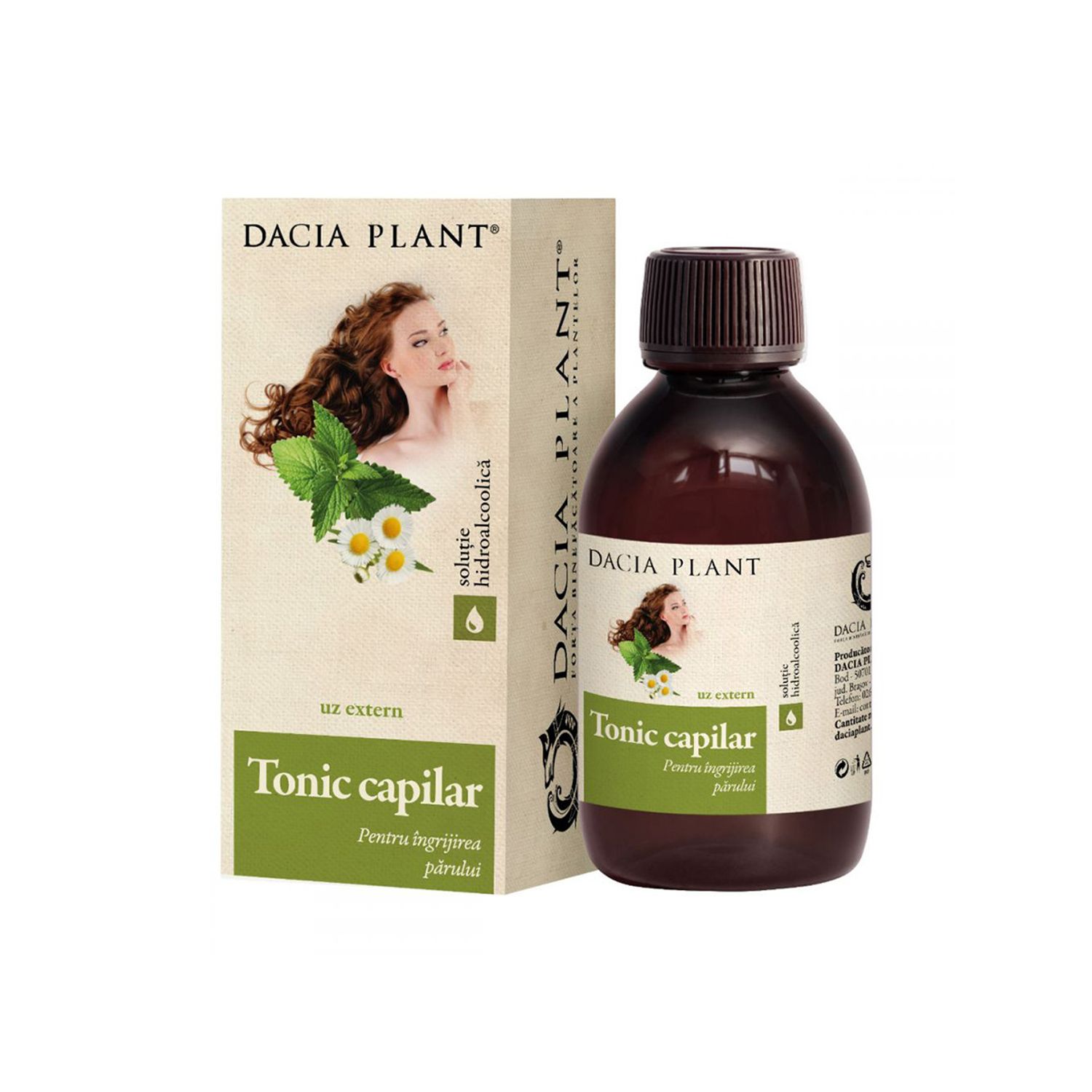 Tonic capilar EHC 200mlDacia Plant fotografia produsului