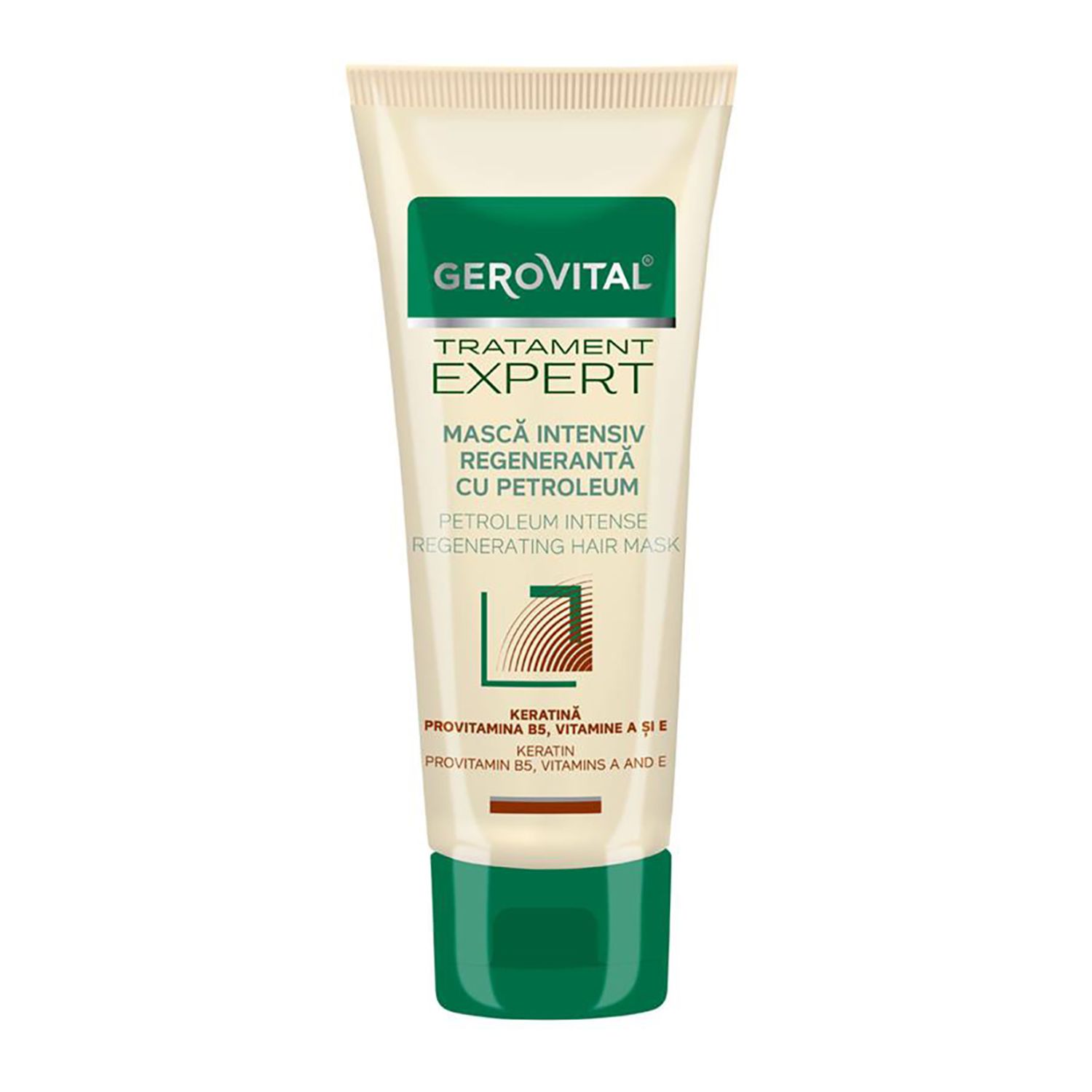 Masca cu petroleum TratamentExpert, 150ml, Gerovital fotografia produsului
