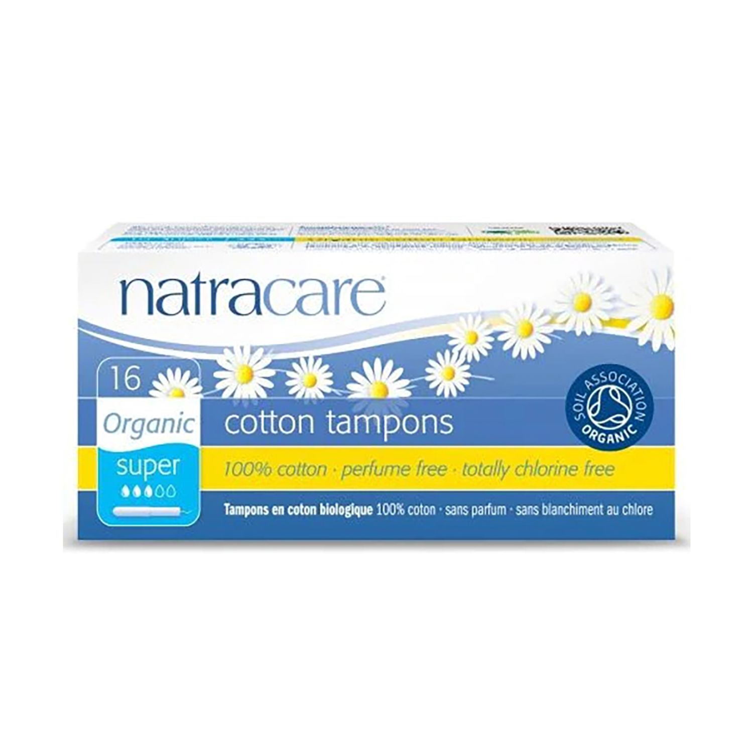 Tampoane interne super cu aplicator,16buc, Natracare fotografia produsului