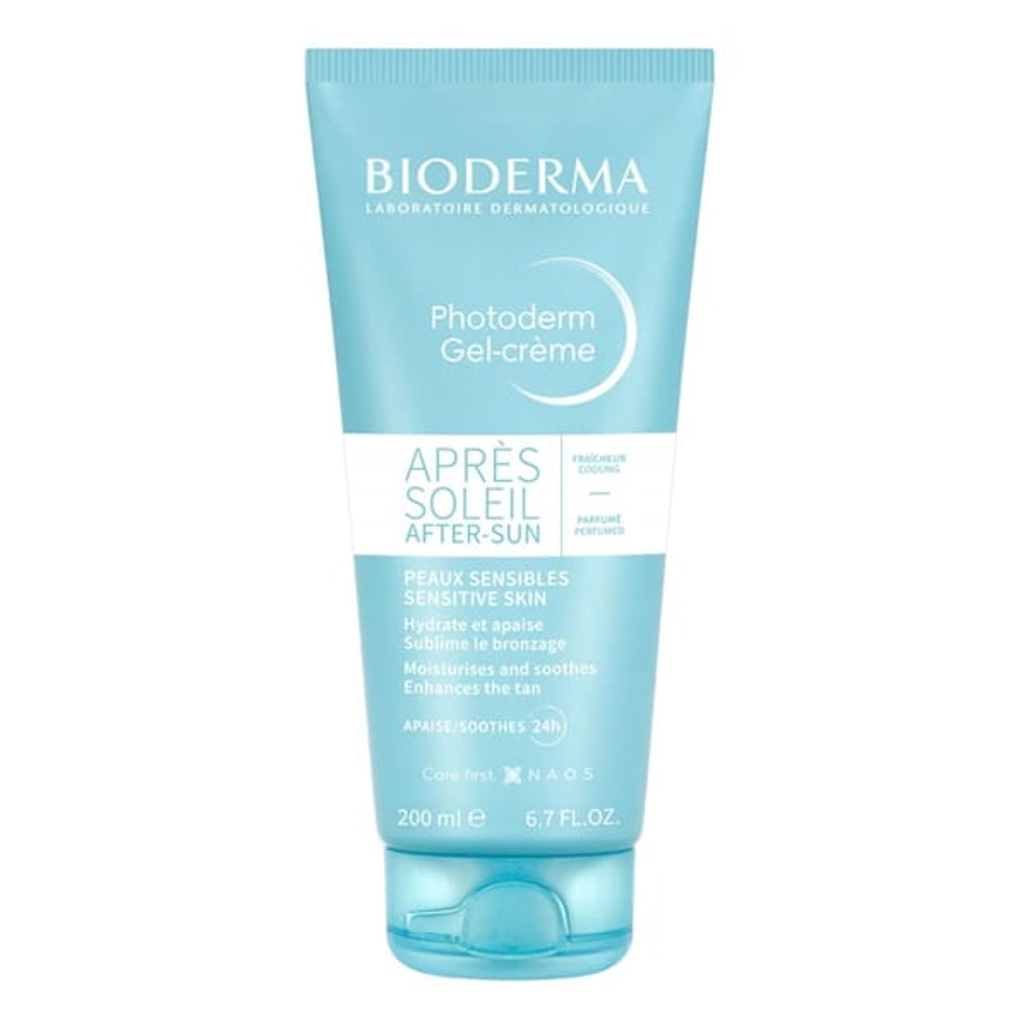 Gel-crema dupa expunerea la soare Photoderm, 200ml, Bioderma fotografia produsului
