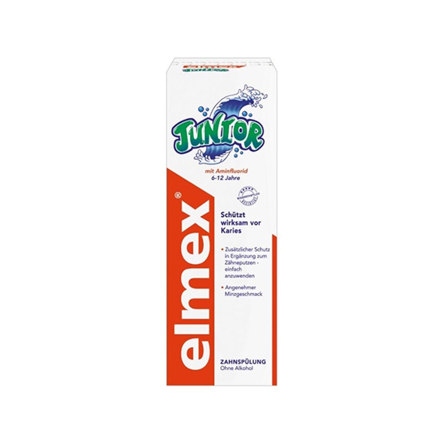 Apa de gura junior, 6-12Y ,400ml, ELMEX фото продукта