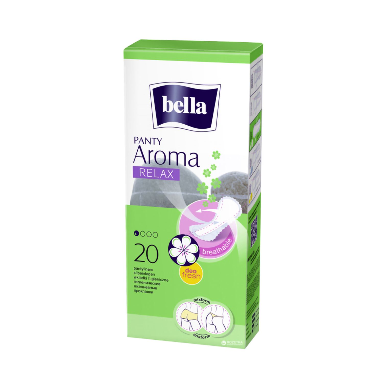 Panty Aroma Relax, 20 bucati, Bella fotografia produsului