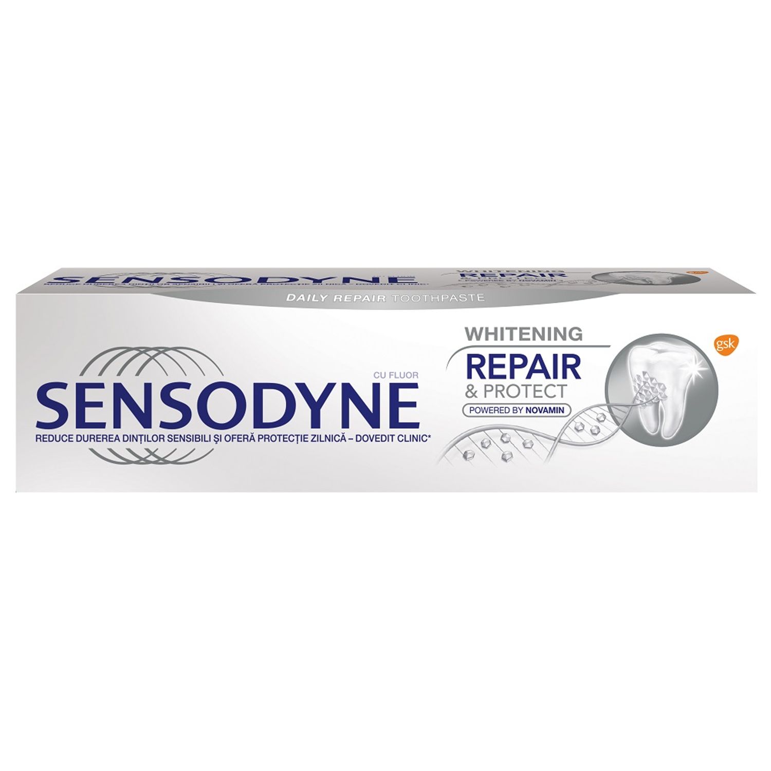 Pasta de dinti Whitening Repair and Protect, 75ml, Sensodyne fotografia produsului