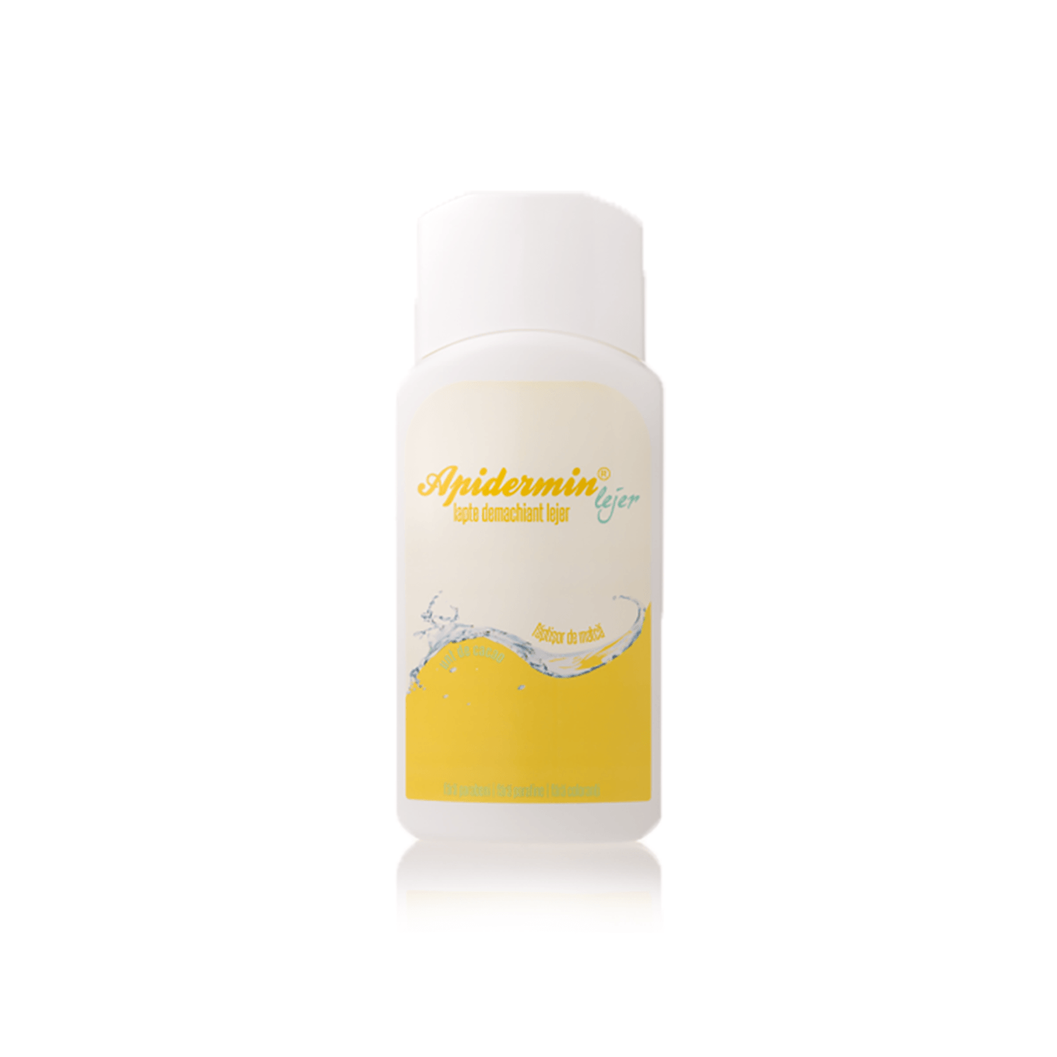 Lapte demachiant lejer, Apidermin Lejer, 150ml, Complex Apicol Veceslav fotografia produsului