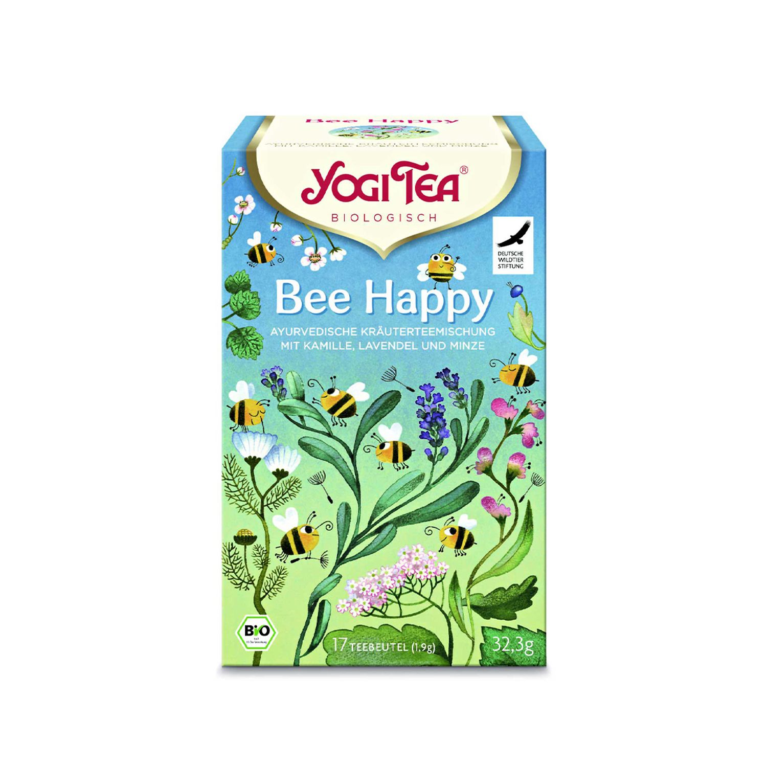 Ceai BIO Bee Happy, 17 plicuri, Yogi Tea fotografia produsului