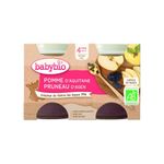 Piure de mere si prune uscate, 2x130g, BABYBIO fotografia produsului