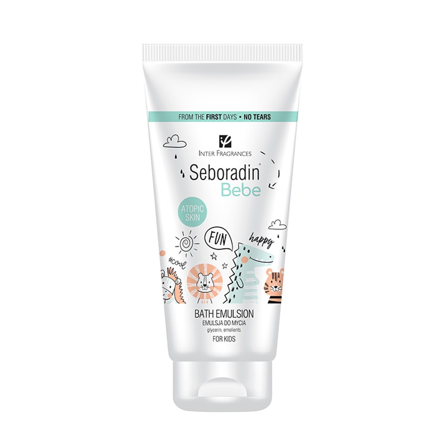 Emulsie de baie Bebe, 200ml, Seboradin fotografia produsului