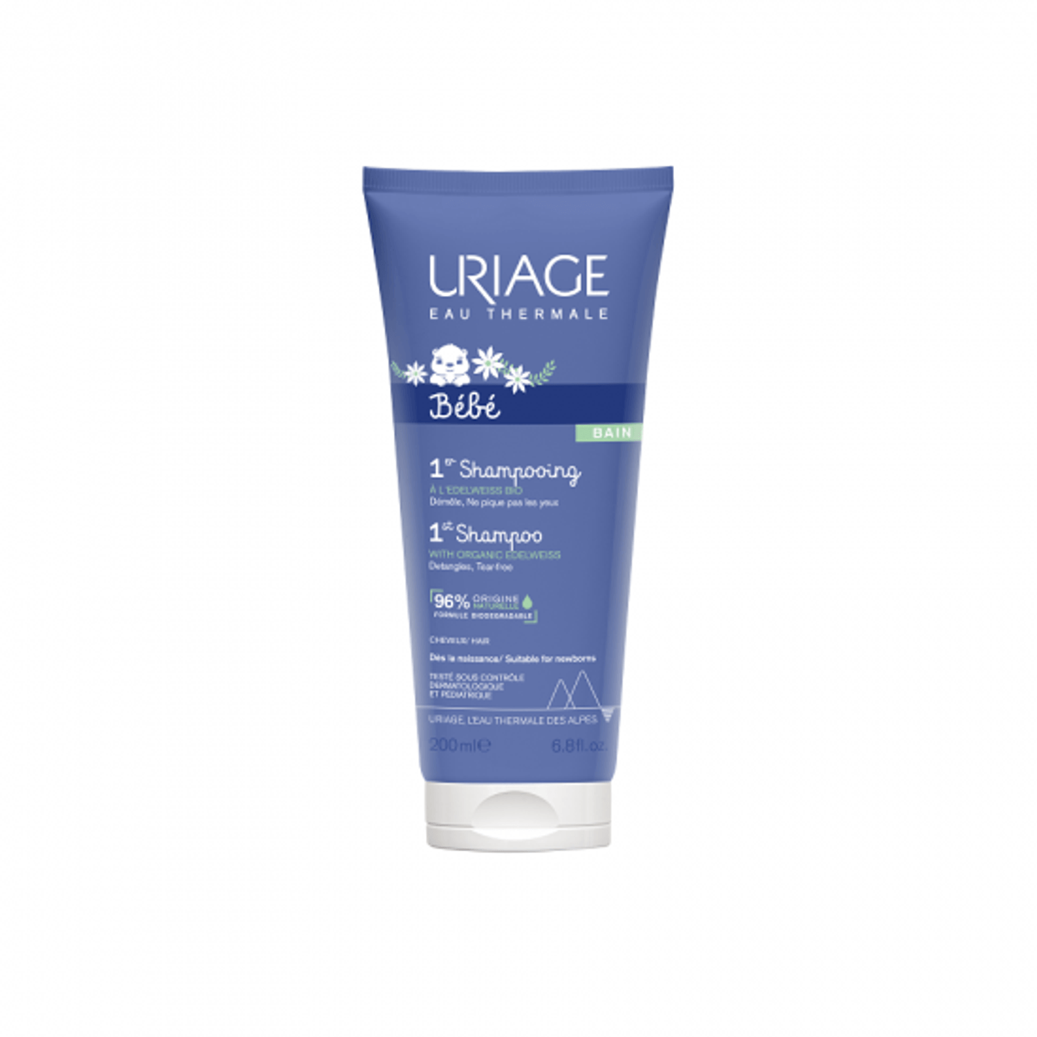 Sampon pentru copii 1er Bebe, 200ml, Uriage fotografia produsului