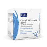 Q4U Crema hidratanta lejera cu vitamine si musetel, 50ml, TIS fotografia produsului