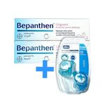Bepanthen 5% unguent 2 x100 g + 2 suzete cadou fotografia produsului