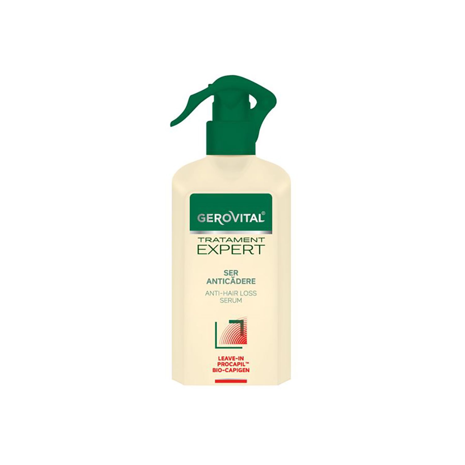 Ser anticadere tratament expert, 150ml, GEROVITAL fotografia produsului
