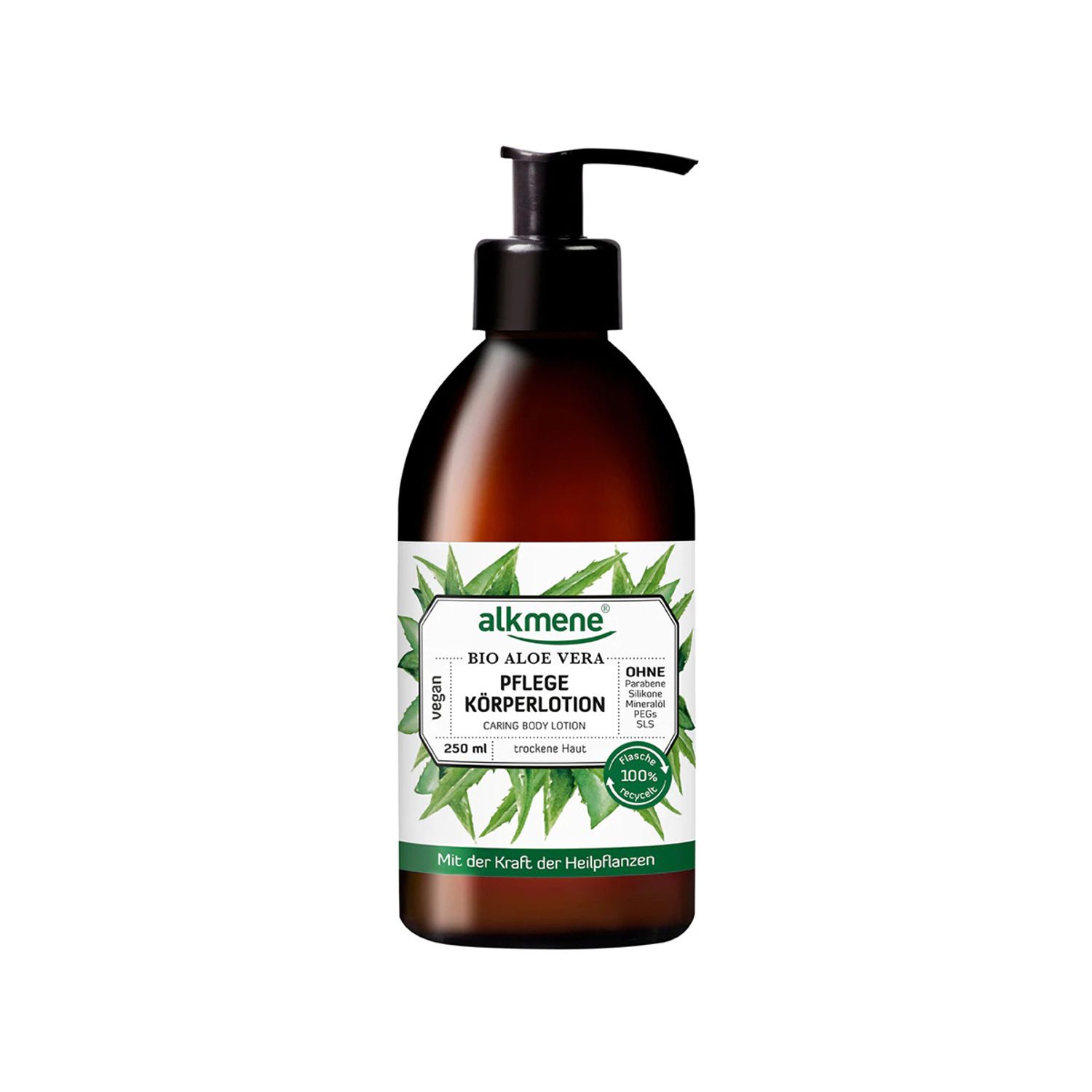 Lotiune de corp  BIO aloe vera, 250ml, ALKMENE fotografia produsului