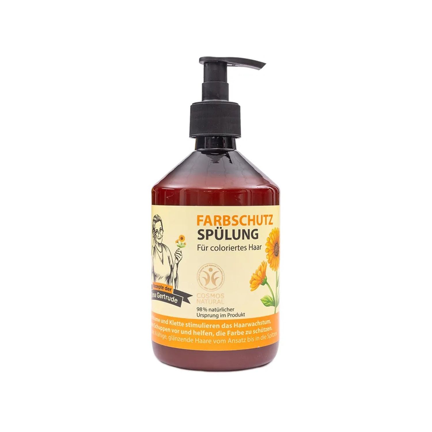 Balsam protector de culoare pentru par vopsit BIO, 500ml, Oma Gerthrude fotografia produsului