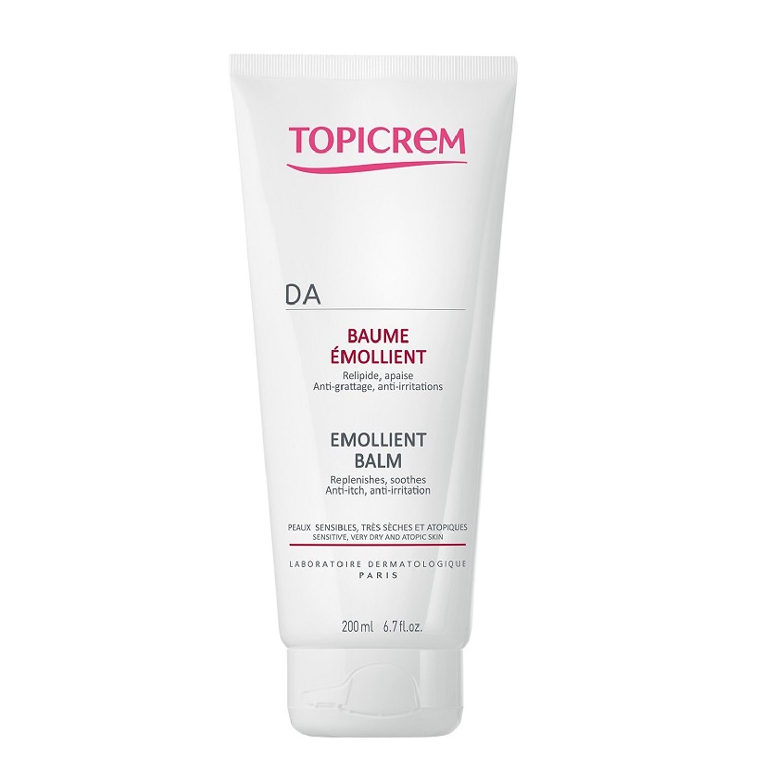 Balsam emolient DA, 200ml, Topicrem фото продукта