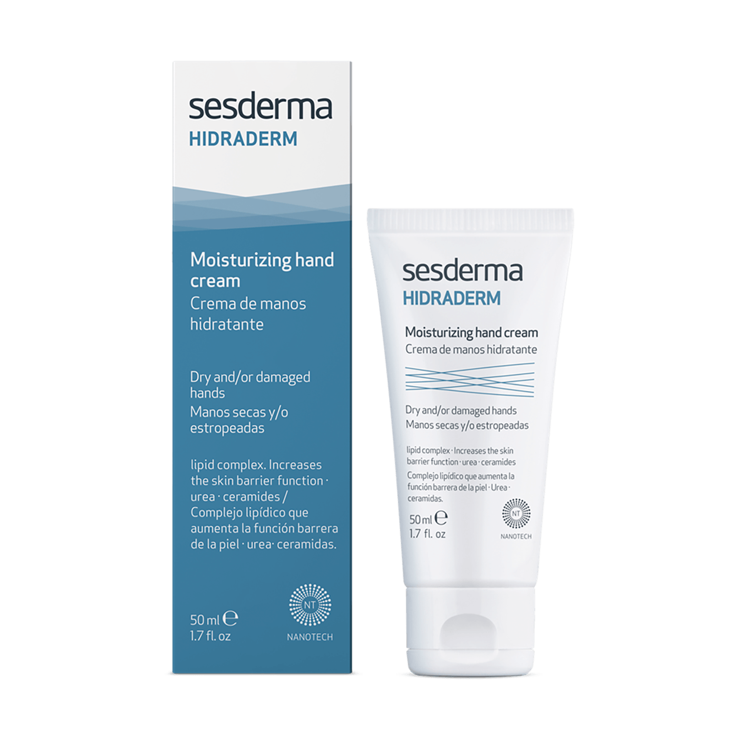 Crema de maini hidratanta Hidraderm, 50ml, Sesderma fotografia produsului