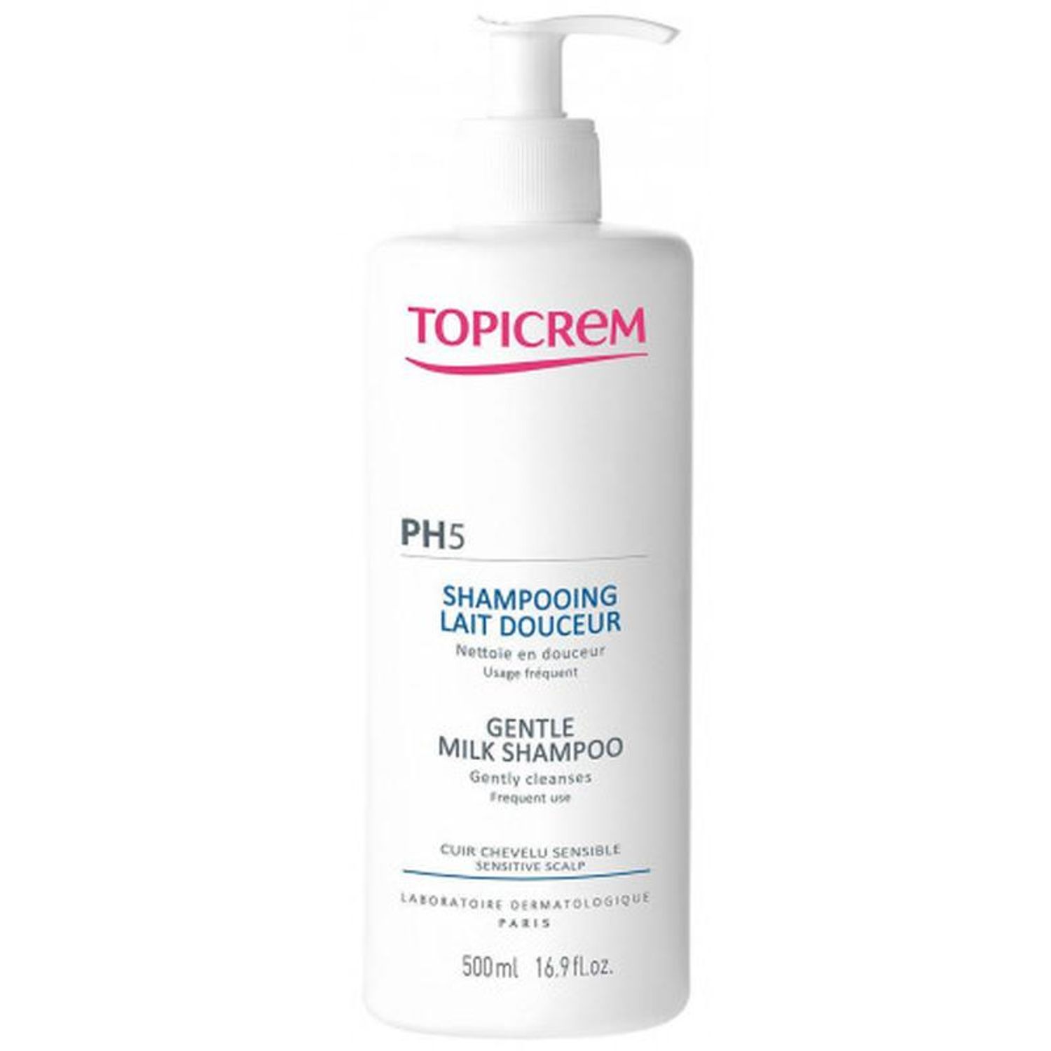Sampon pentru scalp sensibil, Ph 5, 500ml, Topicrem фото продукта