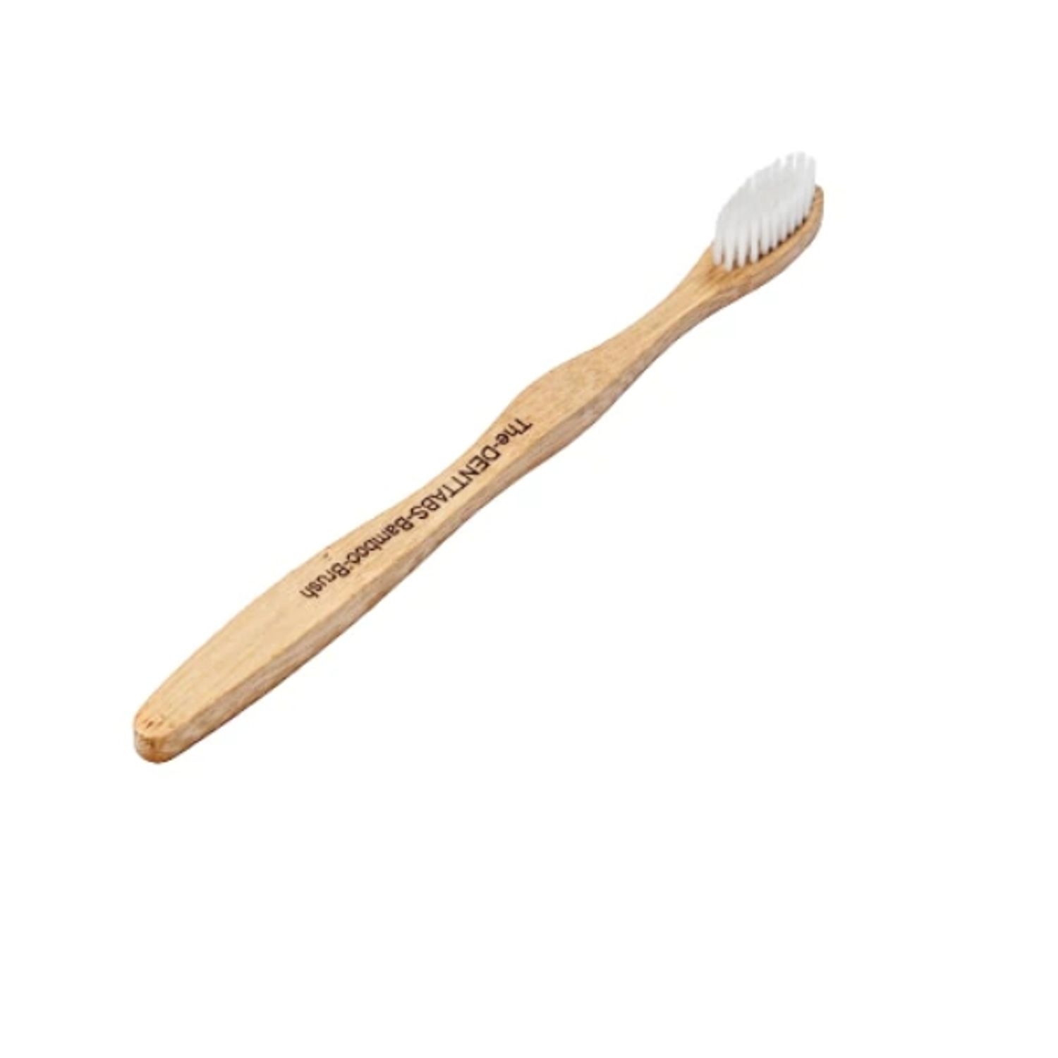 Periuta dentara din bambus, pentru adulti, alb, Bamboo fotografia produsului