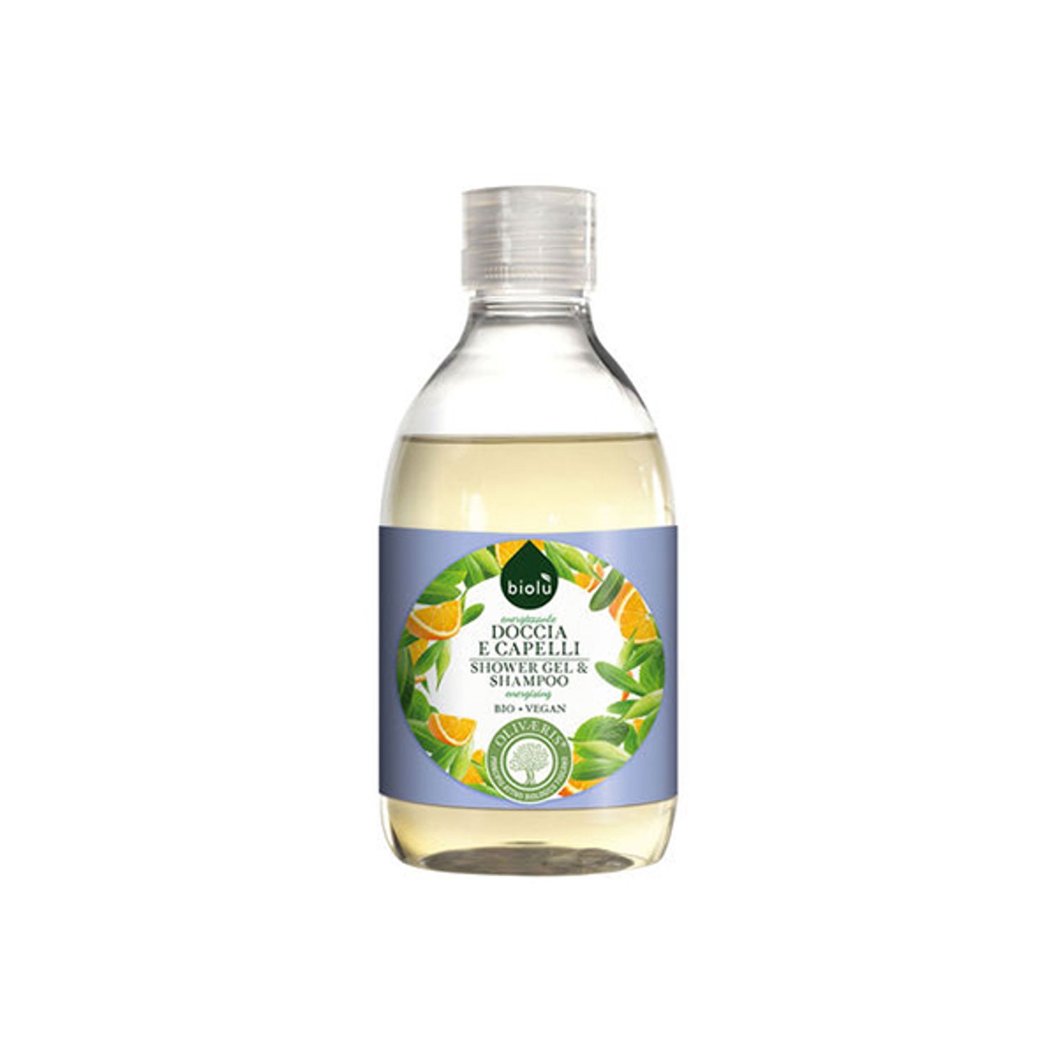 Gel de dus si sampon cu provitamina B5, ECO, 300ml, Biolu fotografia produsului