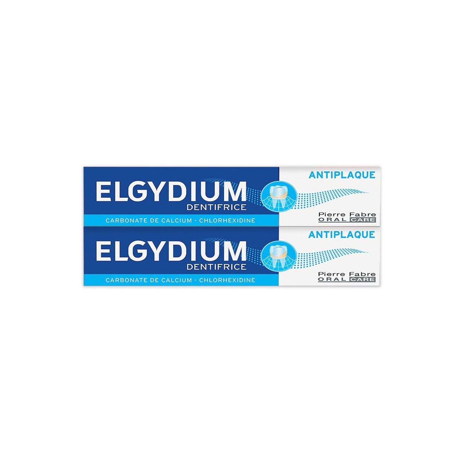 Pasta de dinti antiplaca, 75ml, 1+50% reducere, Elgydium fotografia produsului