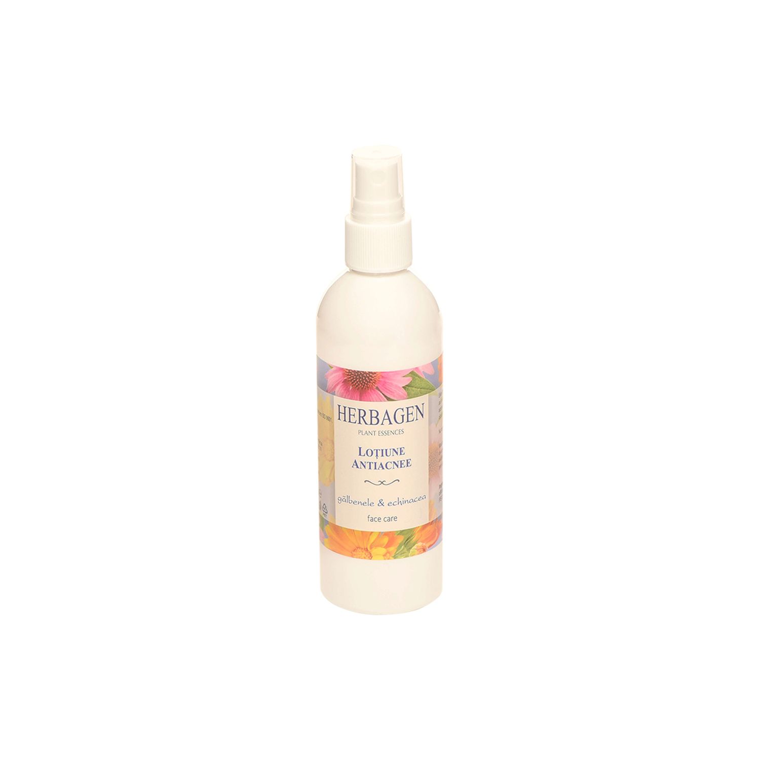 Lotiune antiacnee cu extract de galbenele si echinacea,150ml, HERBAGEN fotografia produsului