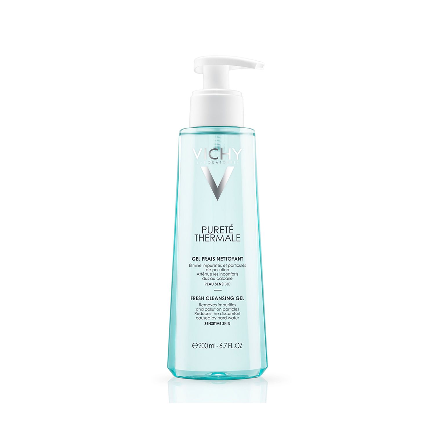 Gel de curatare cu efect de prospetime Purete Thermale, 200ml, Vichy fotografia produsului