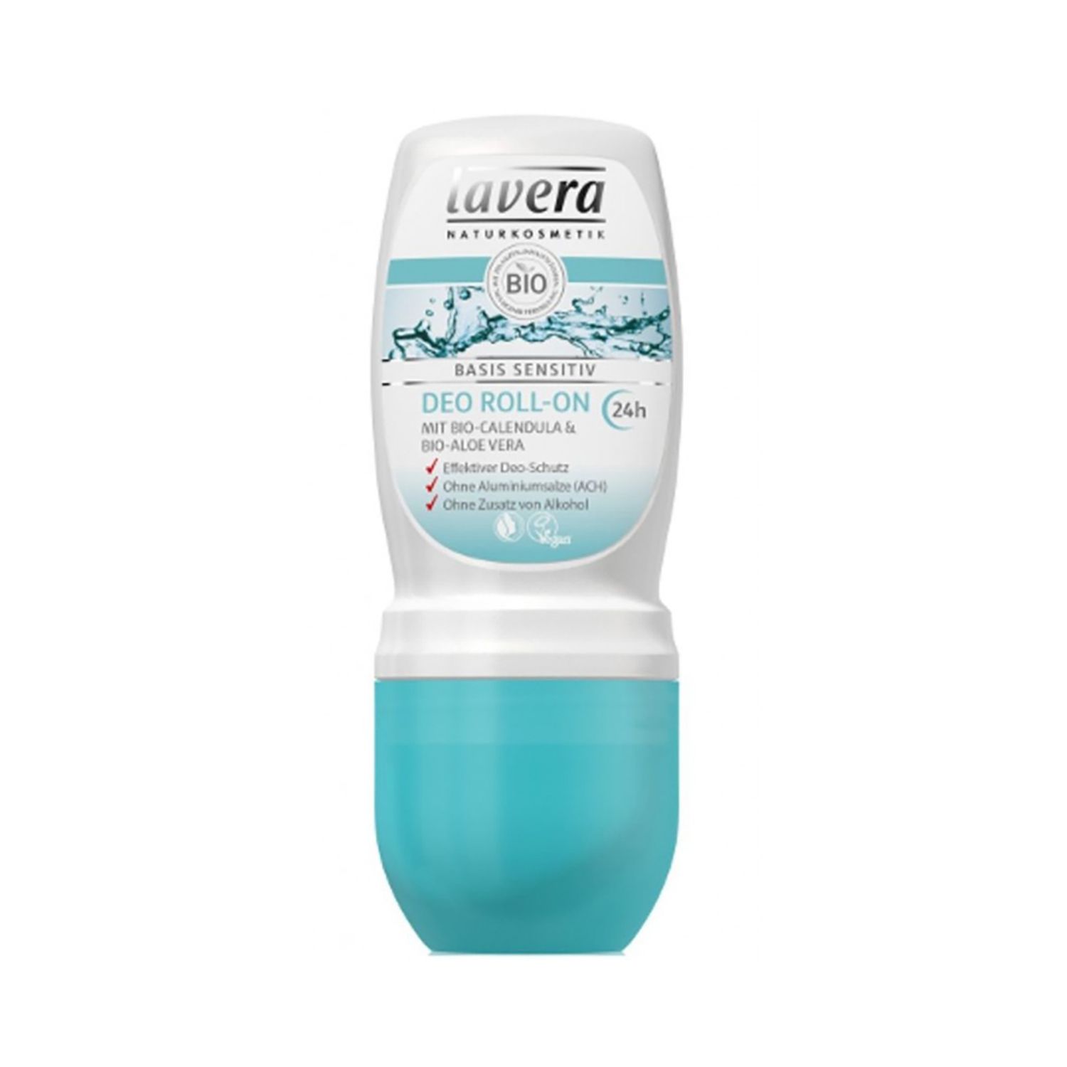 Deodorant roll-on 24h Sensitive, pentru piele sensibila - LAVERA fotografia produsului