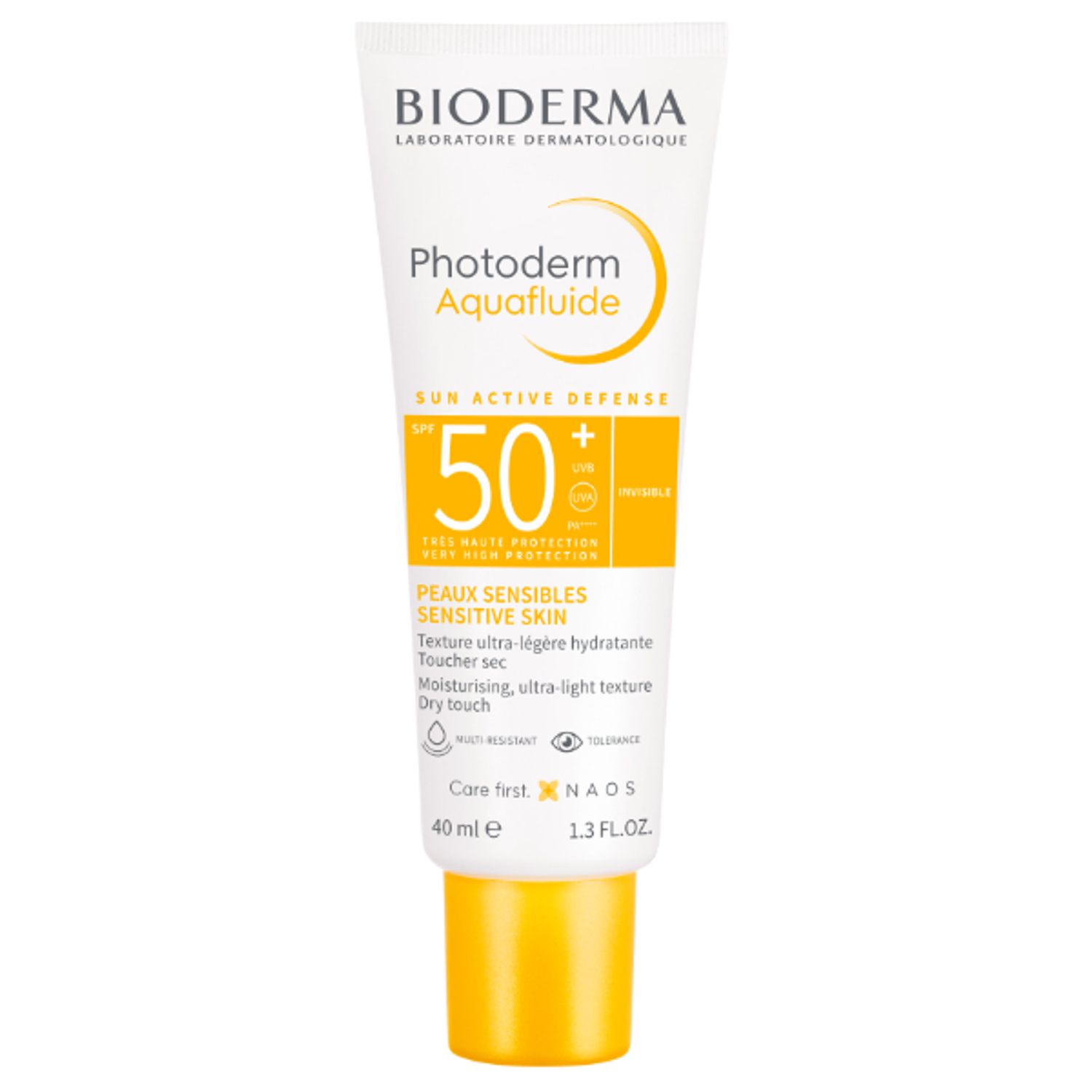 Photoderm Aquafluide, SPF50+, incolor, 40ml, Bioderma fotografia produsului