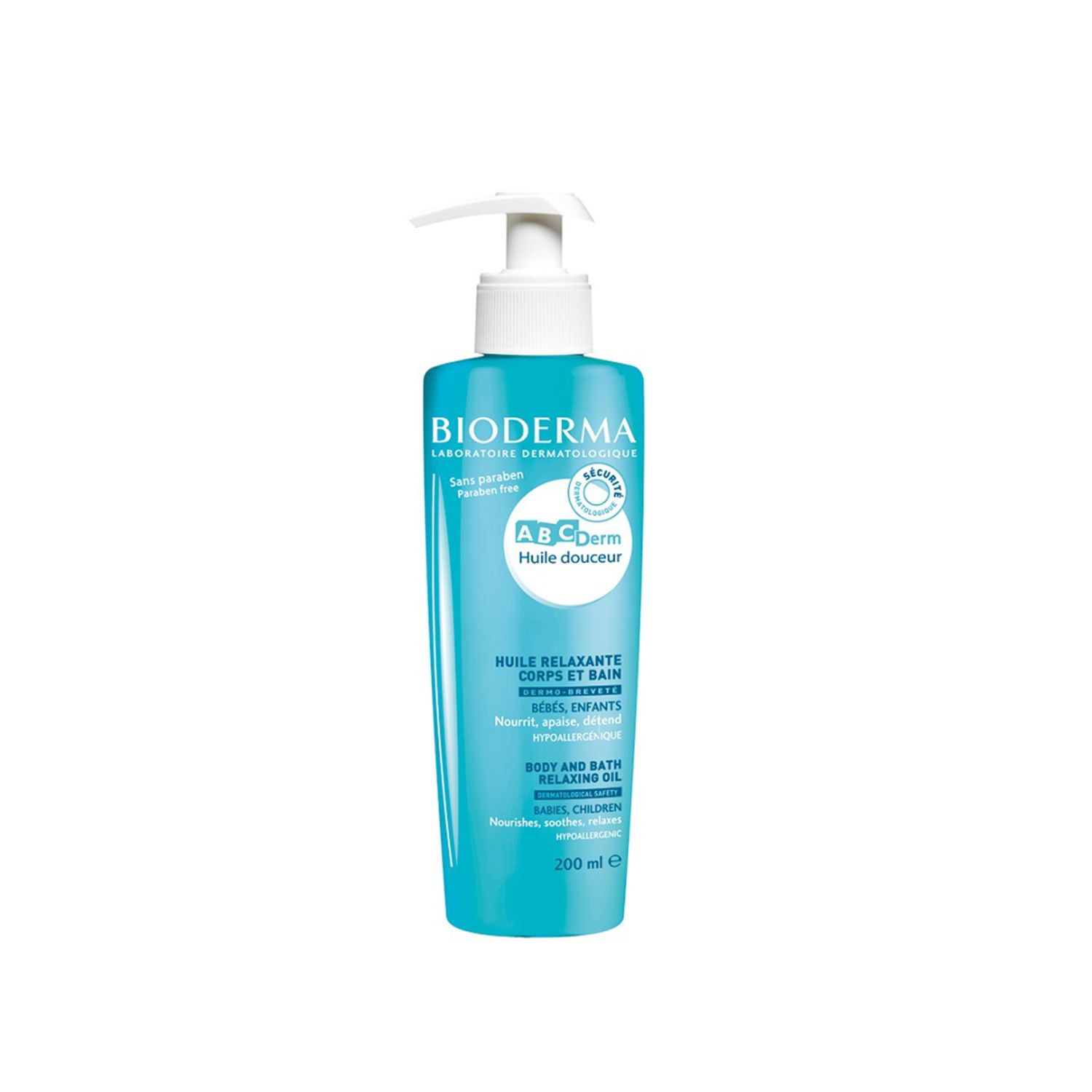 ABCDerm ulei de corp, 200ml, Bioderma fotografia produsului