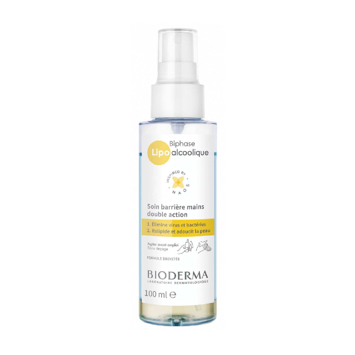 Biphase Lipo Alcoolique, 100ml, Bioderma fotografia produsului
