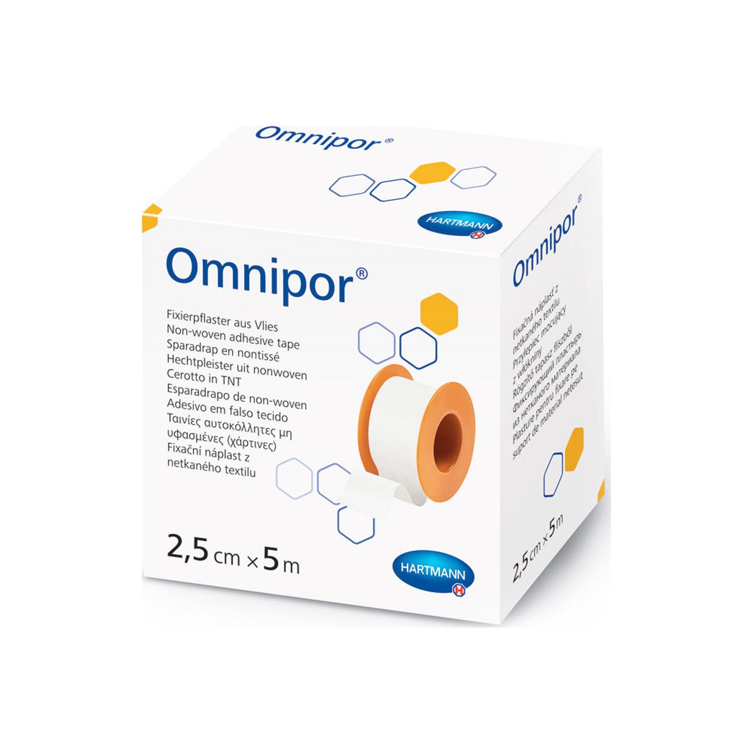 Plasture adeziv Omnipor, 2.5cm x 5 m, Hartmann fotografia produsului