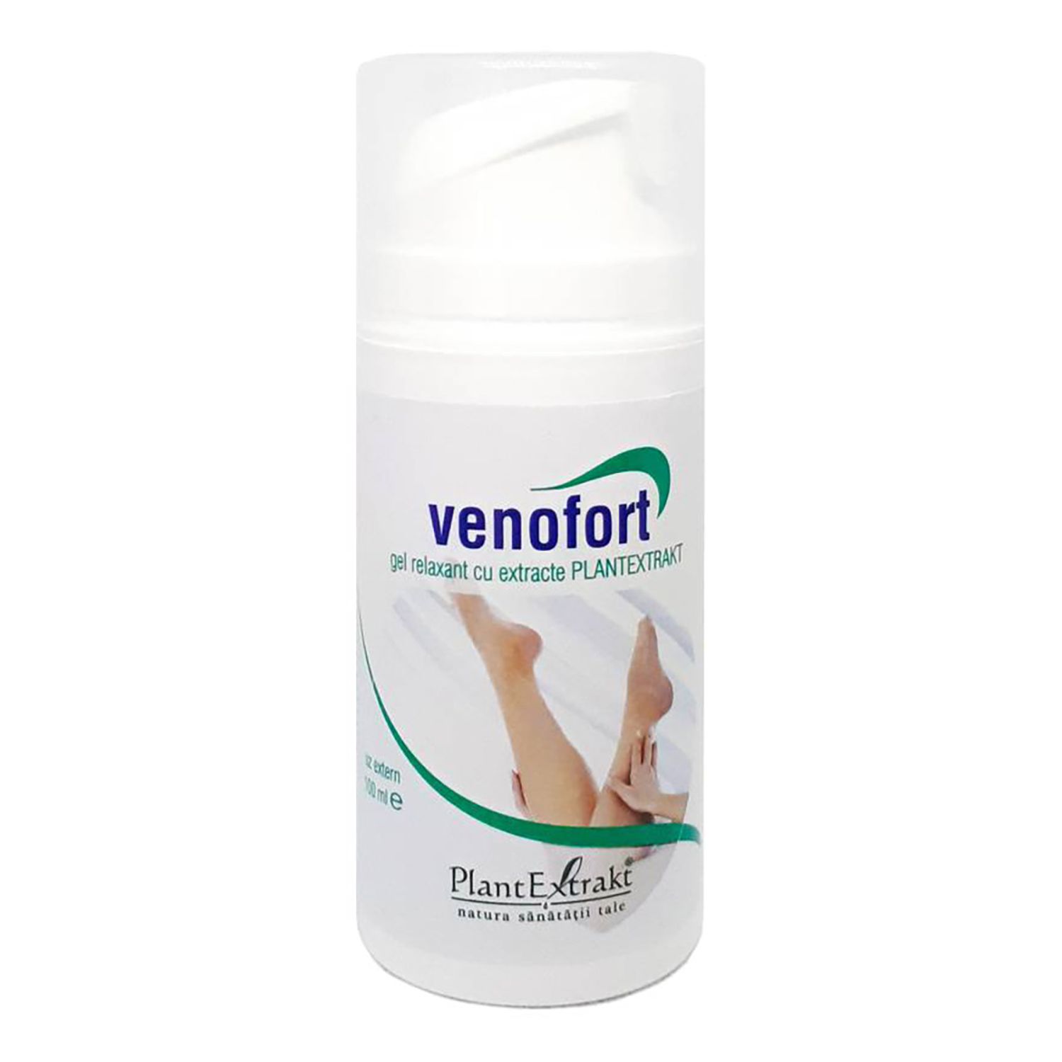 Venofort, 100ml, gel relaxant cu extracte Plantextrakt fotografia produsului
