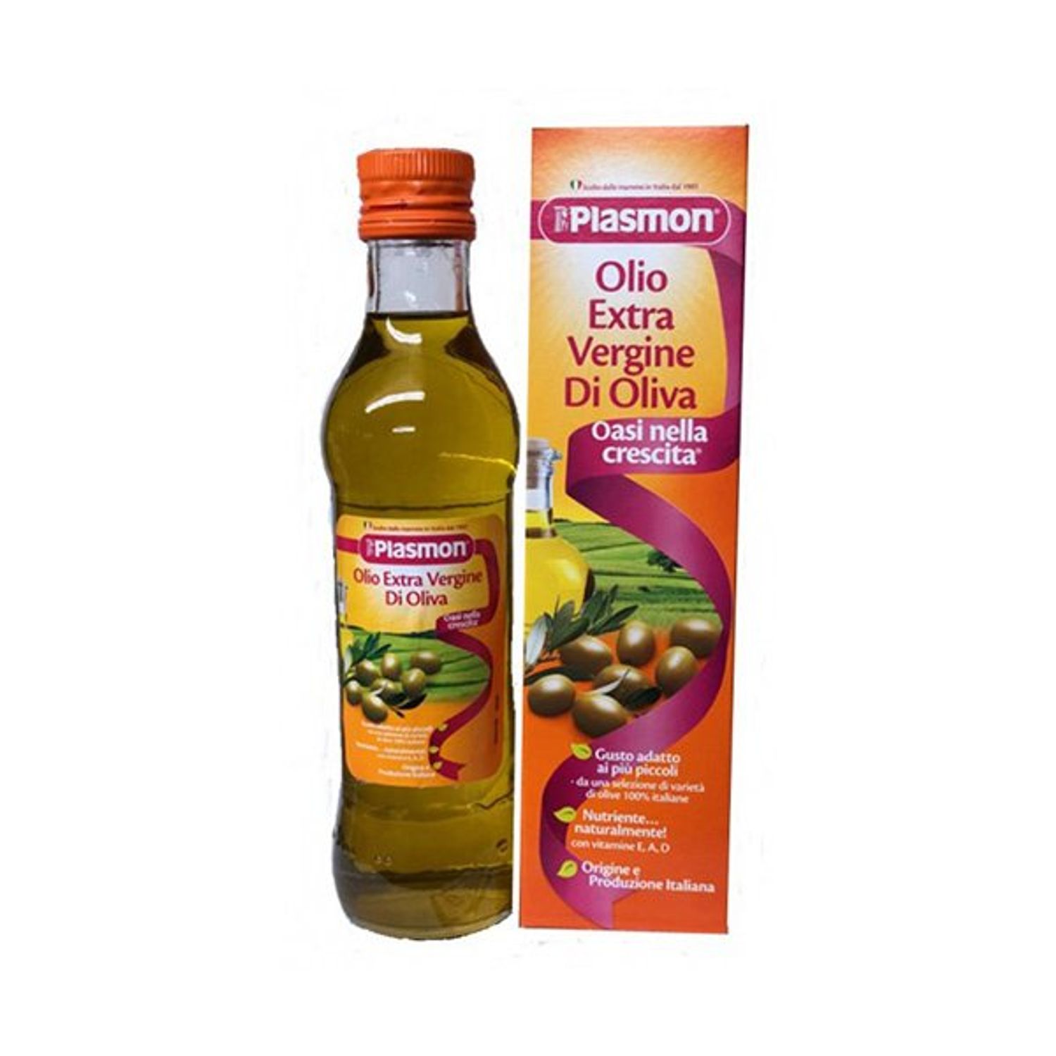 ULEI EXTRA VIRGIN FARA GLUTEN, 250ML, Plasmon fotografia produsului