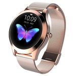 SmartWatch Garett NAOMI Golden Steel fotografia produsului
