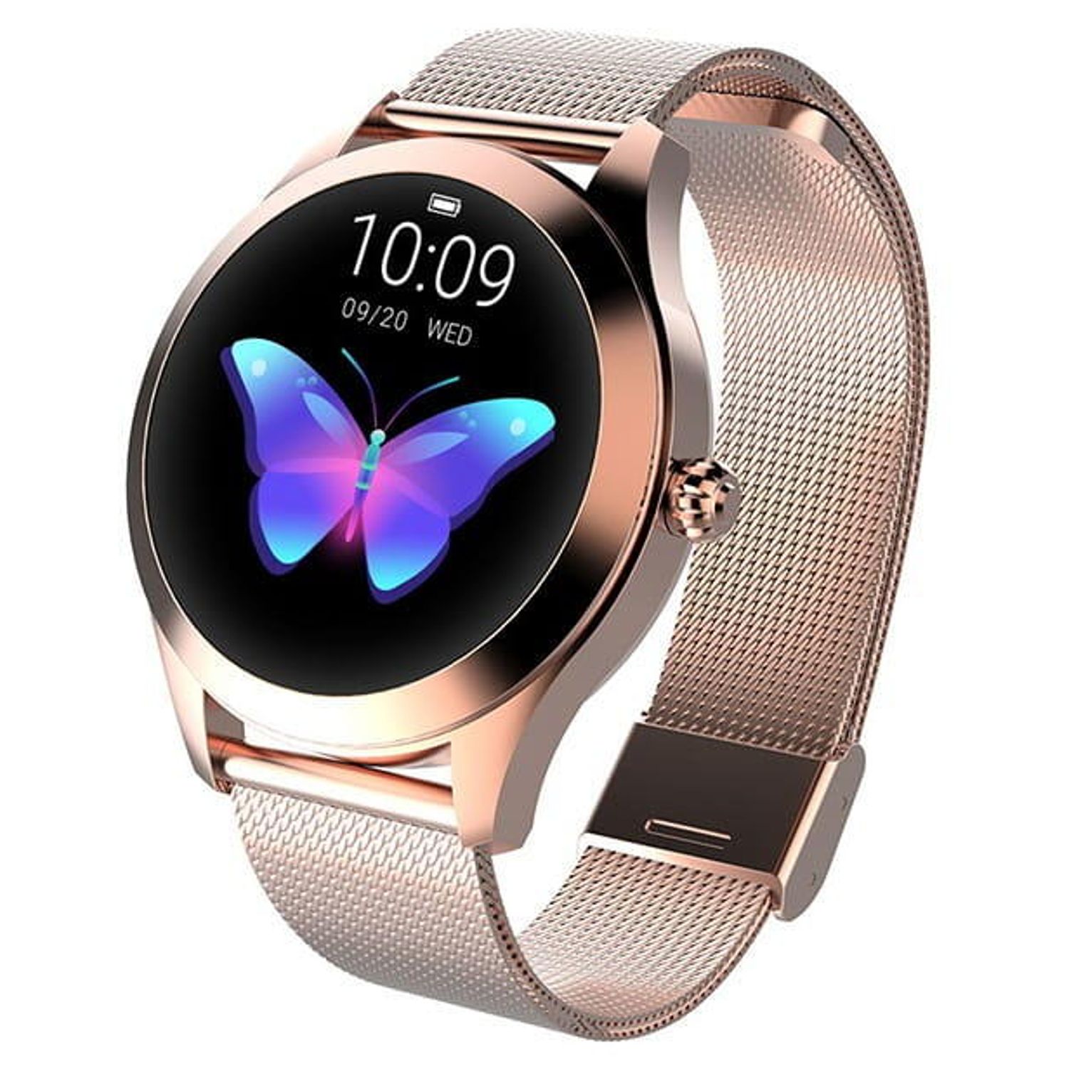 SmartWatch Garett NAOMI Golden Steel fotografia produsului