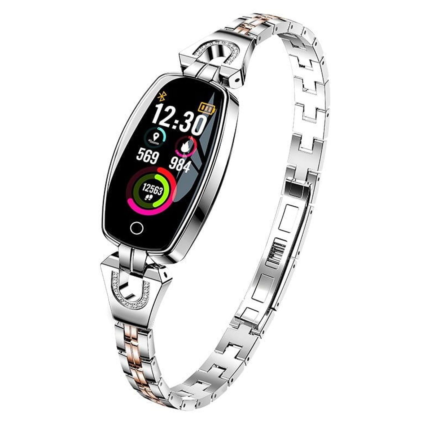 SmartWatch Garett SARA Silver fotografia produsului View 2 L