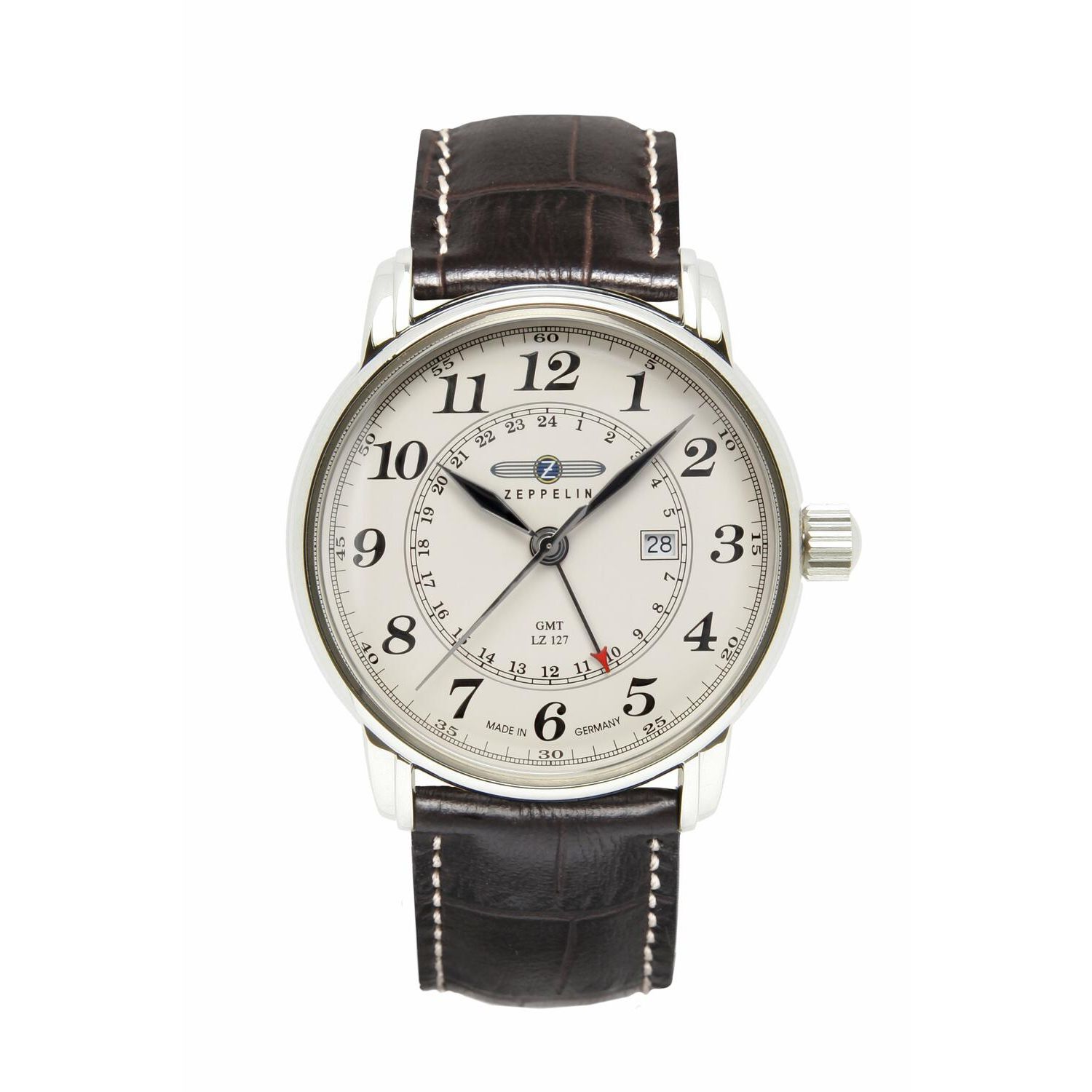 Ceas Zeppelin LZ127 COUNT ZEPPELIN 7642-5 Dual Time fotografia produsului