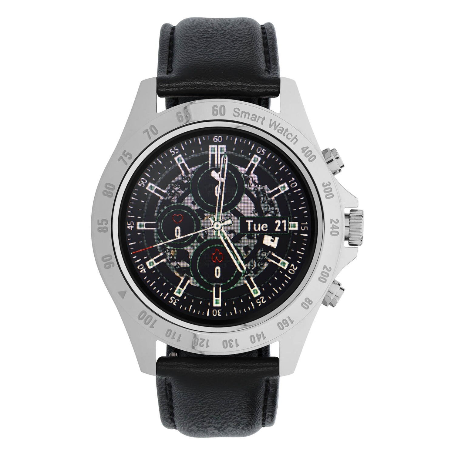 SmartWatch Garett MENSTYLE MENSTYLE_SREB_CZAR_SKOR fotografia produsului