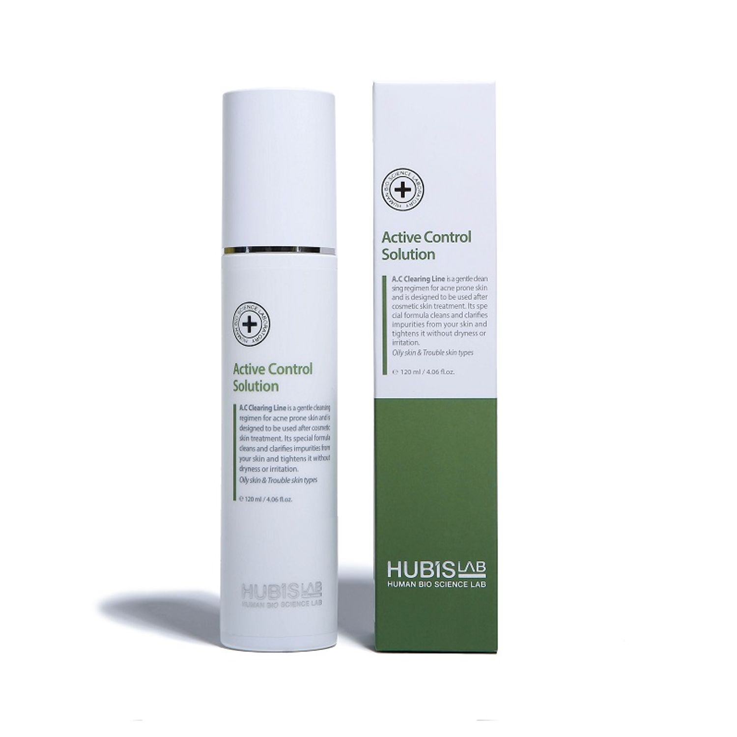 Lotiune pentru controlul sebumului Active Control, 120ml, Hubislab fotografia produsului