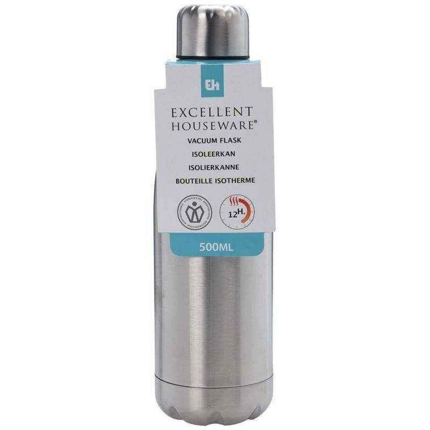 Termos inox, Excellent, pereti dubli, 0.5 l fotografia produsului