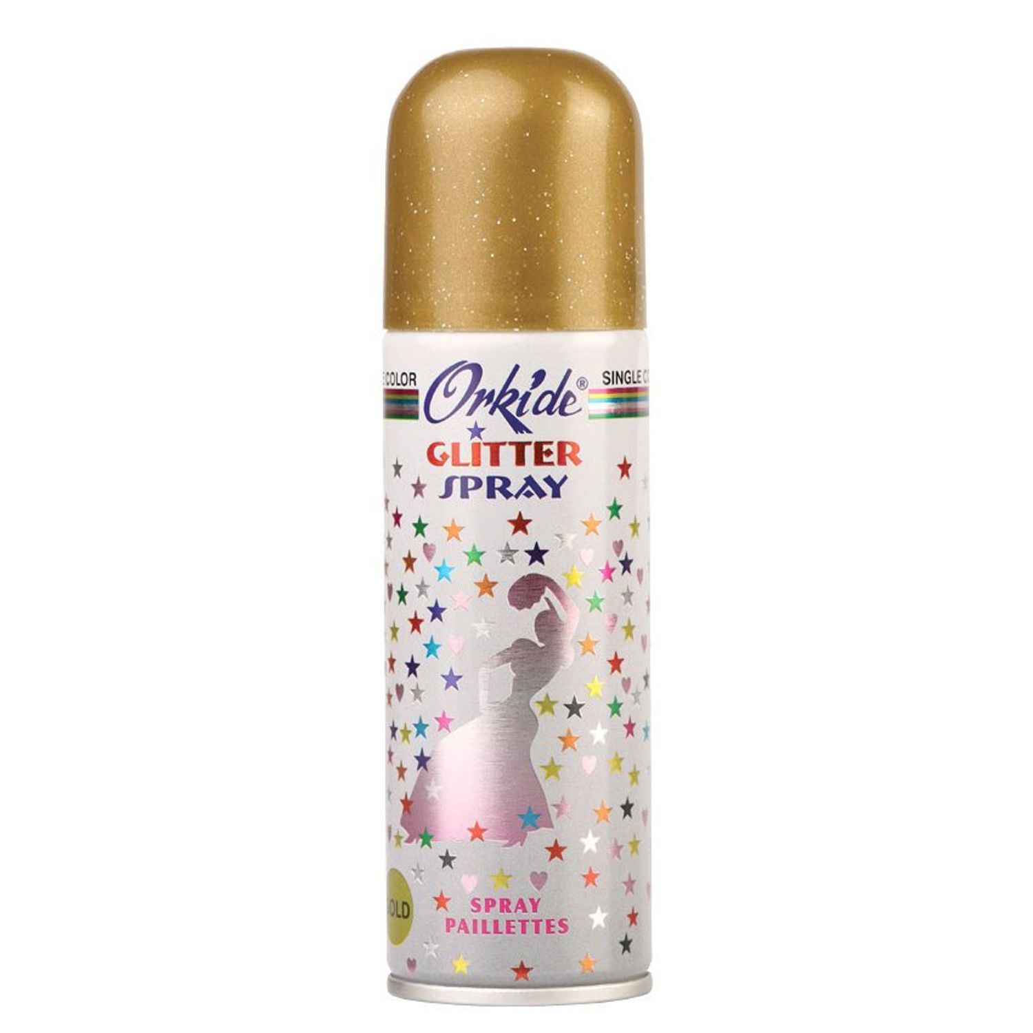Spray Stralucitor AURIU Pentru Par Si Corp Orkide Glitter Spray, 90 ml fotografia produsului