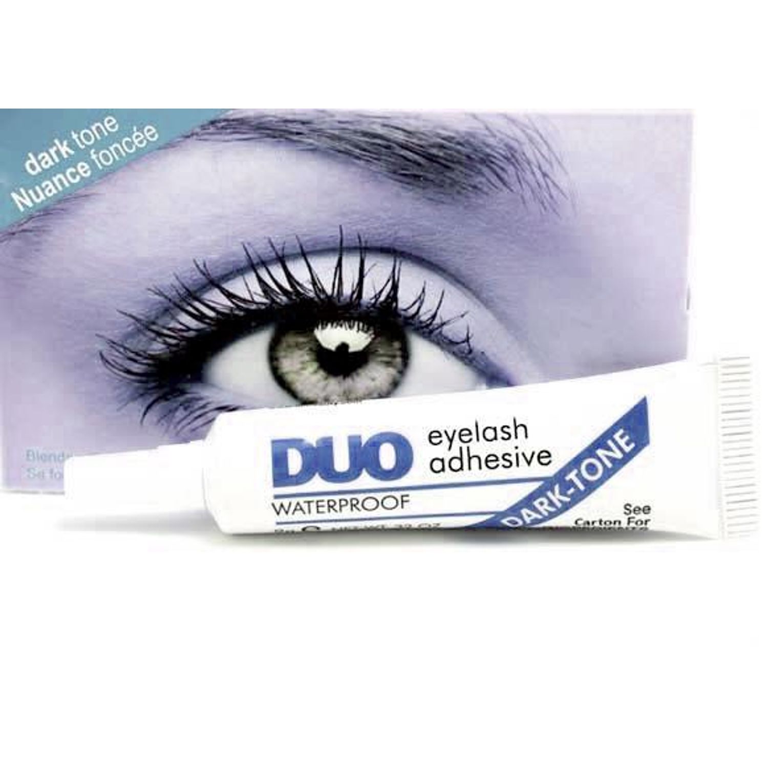 Adeziv Profesional Gene False DUO Eyelash Waterproof - Dark Tone fotografia produsului View 2 L