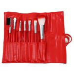 Set 7 Pensule Profesionale Luxury pentru Machiaj, Red Cherry fotografia produsului