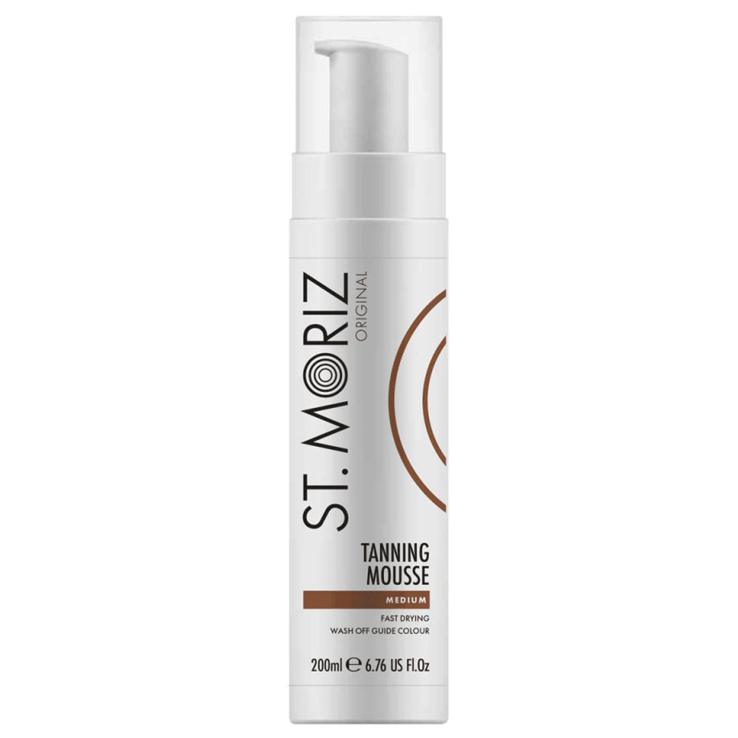 Spuma Autobronzanta Profesionala ST MORIZ Tanning Mousse Fast Drying, Medium, 200 ml fotografia produsului