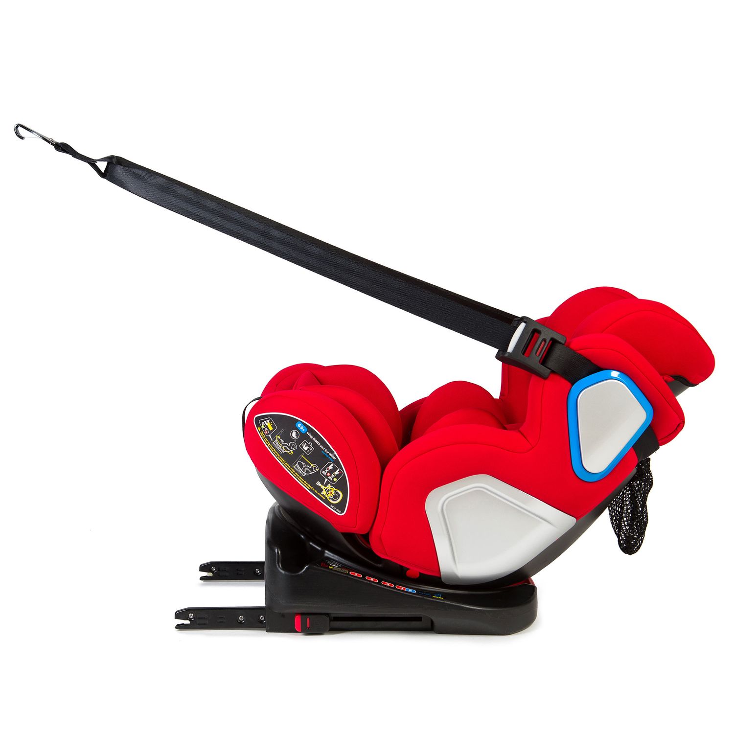 Scaun Auto Juju Complete rotativ 360, Rosu fotografia produsului View 10 L